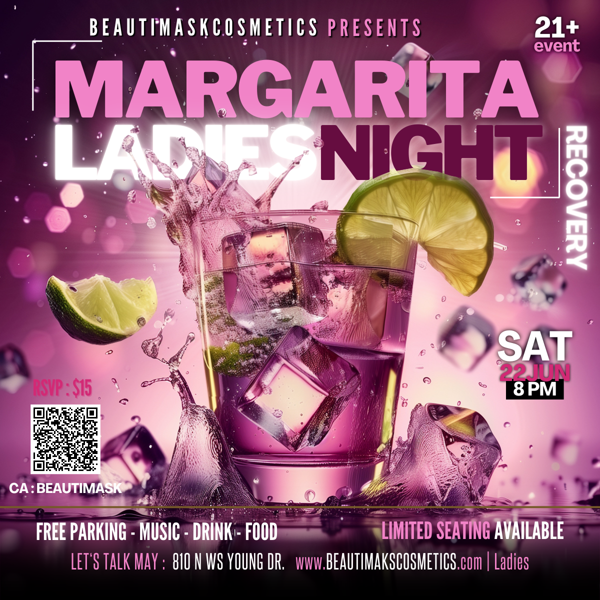 Let's Talk May | Margarita Ladies Night : Recovery